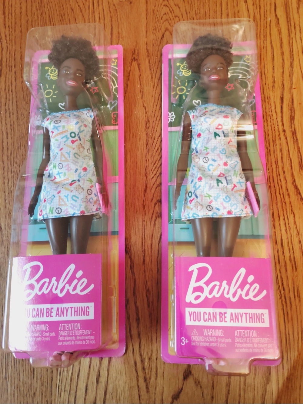 2 Brand New Barbie “You can be anything” dolls